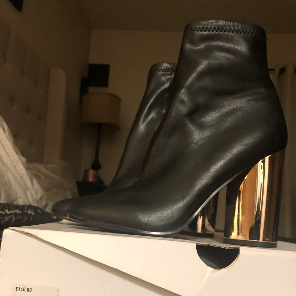 Black ankle boot